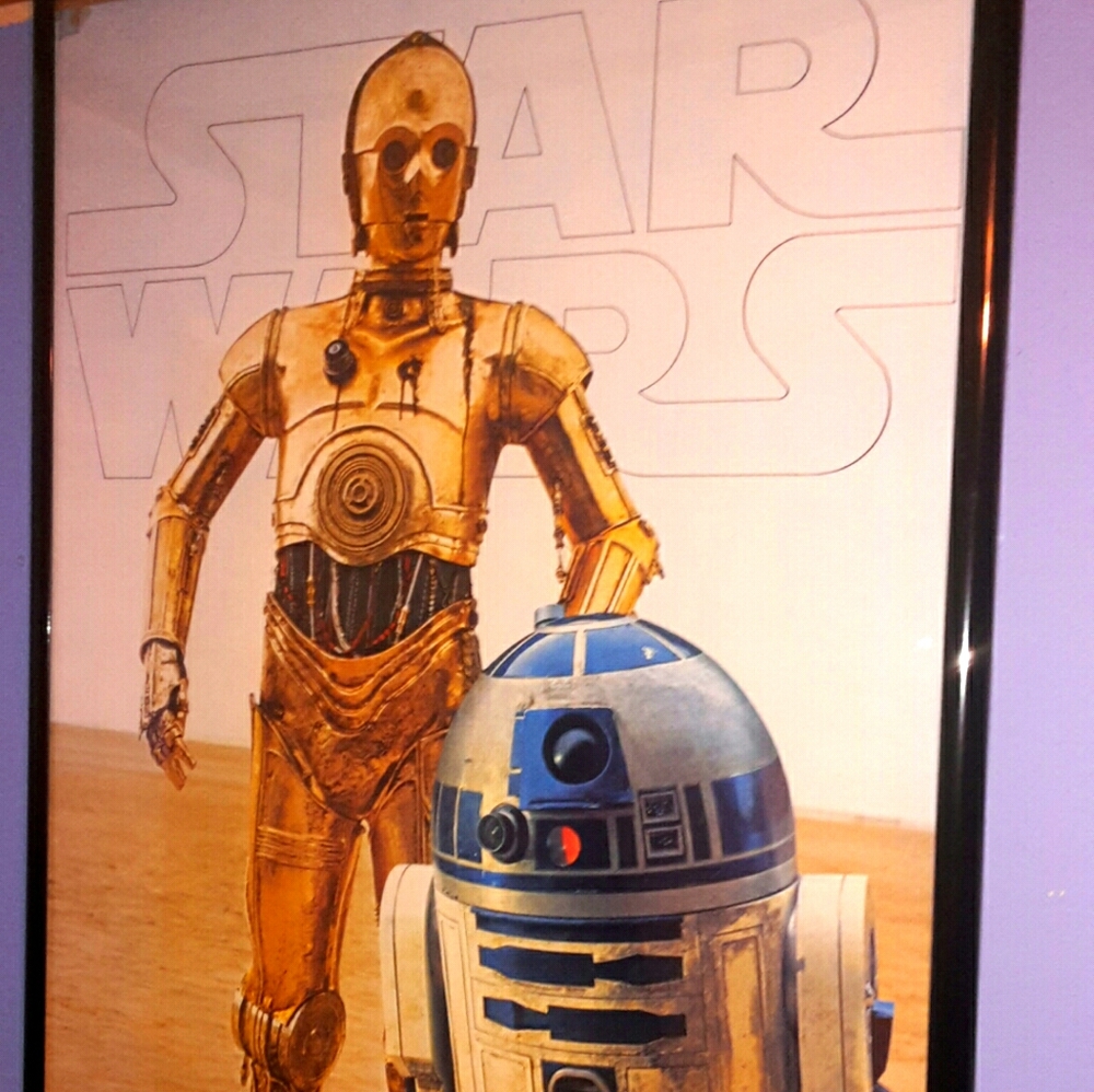 1977 vintage Star Wars poster